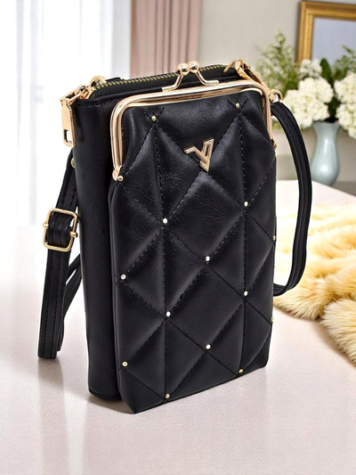 Royalfashion Daugiafunkcinė rankinė-pinigine su dirželiu Office Charm