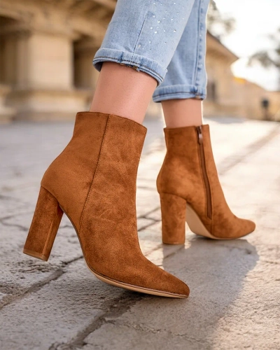 Karališkoji mada Moteriški batai ant stileto kulno Fozi