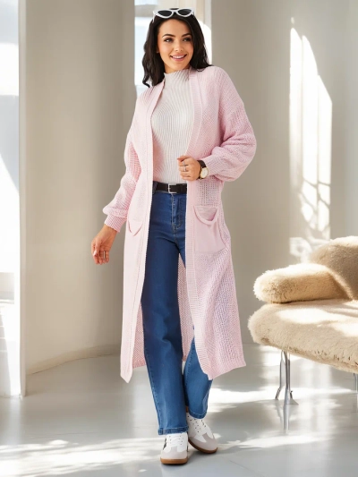 Royalfashion Акриловый вязаный женский кардиган
