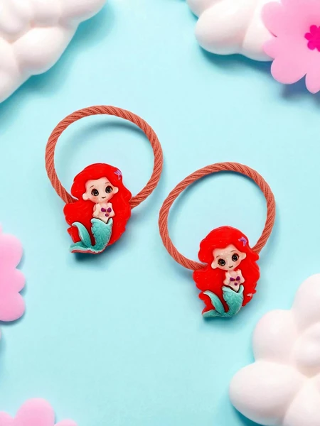 Plaukų gumytės su princesės motyvu