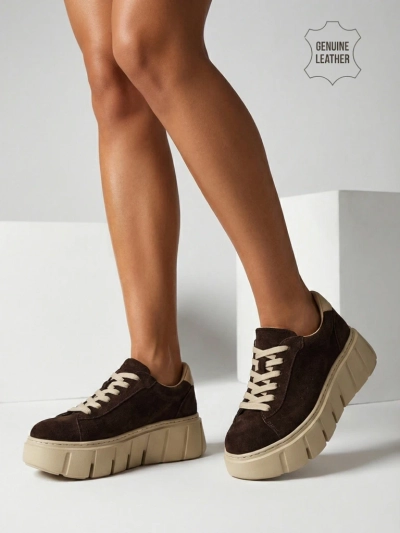 Sportiniai moteriški sportbačiai iš natūralios odos Eller