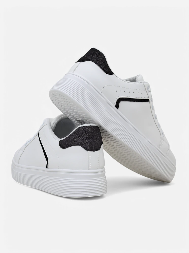 Royalfashion moteriški sportiniai sneakersai ant storų padų Uensi