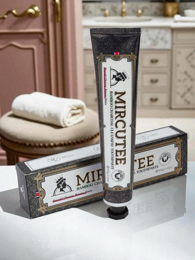 Mircutee Отбеливающая зубная паста с бамбуковым углем