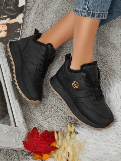 Royalfashion Утепленные женские кроссовки с мехом Casot