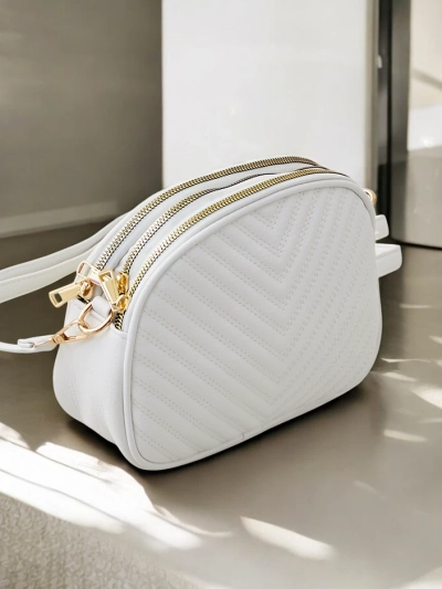 Royalfashion Овальная маленькая женская сумочка из экокожи