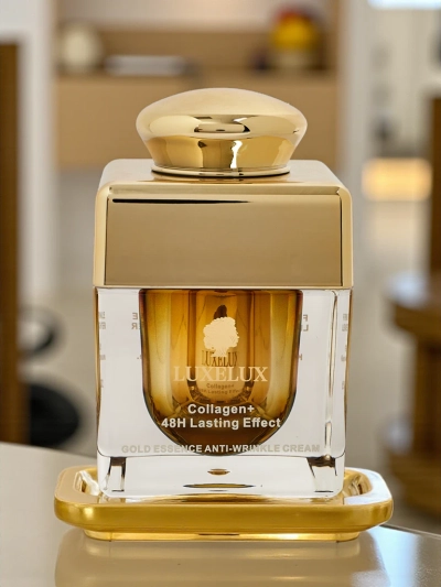Luxelux Kremas do twarzy przeciwzmarszczkowy z kolagenem 48H