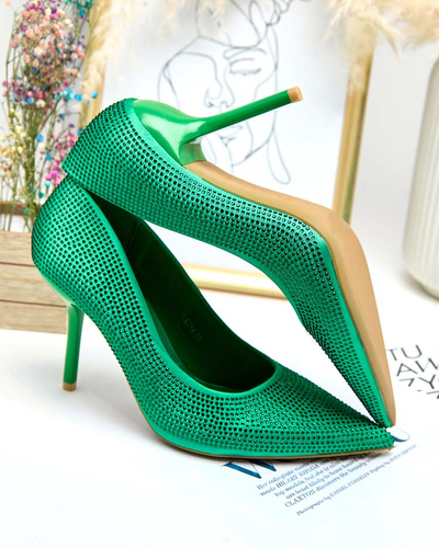 Royalfashion Женские туфли на шпильке Ferconie с цирконами