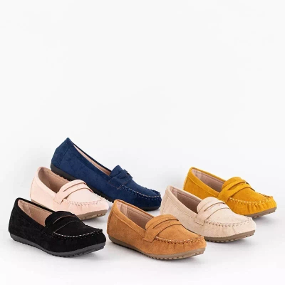 OUTLET Rudos spalvos moteriškos ekologiškos zomšos bateliai iš Teweri - Shoes