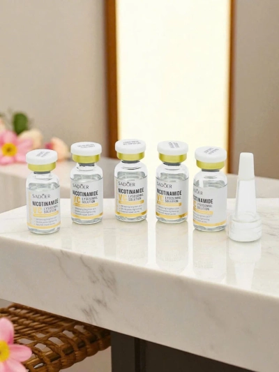 Sadoer liofilizuoto nikotinamido ir vitamino C miltelių rinkinys