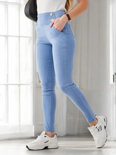 Royalfashion Женские хлопковые трегги