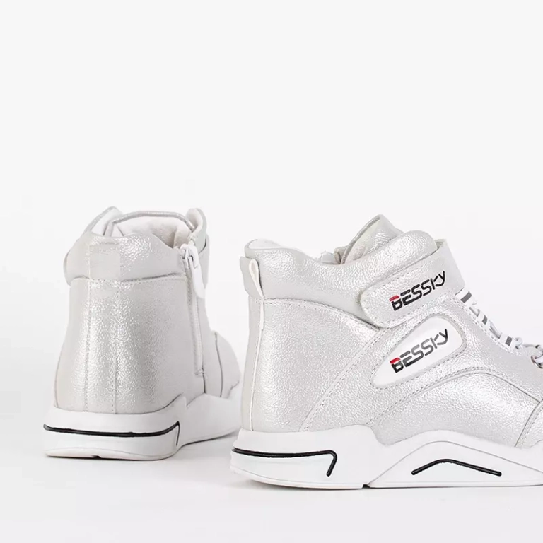 OUTLET Серебряные спортивные ботинки для девочек Ociu- Обувь