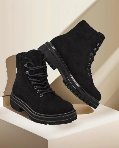 Женские ботинки на шнуровке Royalfashion Vesot