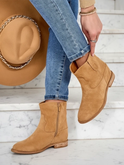 Royalfashion Rudi rudos kaklaraščiai su kaubojų stiliaus viršuje padengtu kampu Patorias