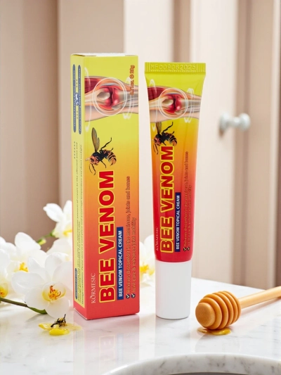 Bee Venom kremas su bičių nuodais nuo sąnarių skausmo