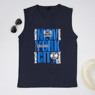 Vyriški tamsiai pilki medvilniniai marškinėliai su užrašais-Drabužiai