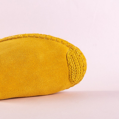 Желтые женские шлепанцы Toshiko