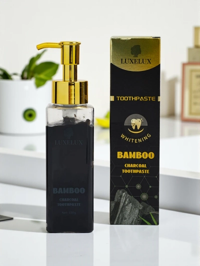 LUXELUX Balinamoji dantų pasta su taurinu ir aktyvuota anglimi