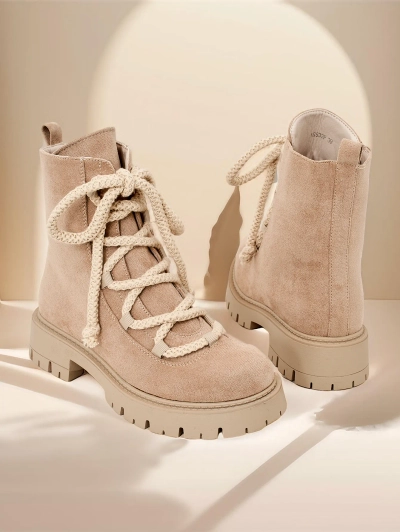 Женские ботинки на шнуровке от Royalfashion Vemioz