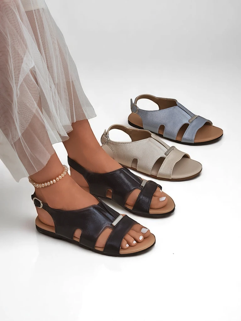 Royalfashion Женские сандалии на плоской подошве Solea Comfort