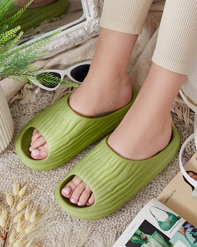 "Royalfashion" Moteriškos guminės šlepetės "Magged"