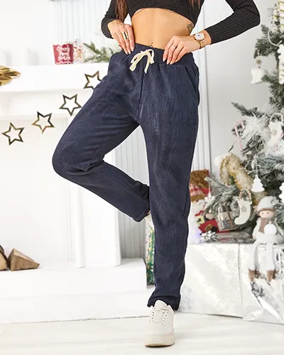 Royalfashion Теплые женские спортивные брюки плюс размер