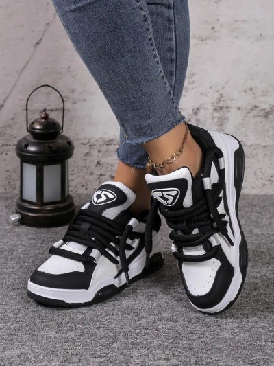 Royalfashion moteriški sportiniai kedai su dekoratyvinėmis raištelėmis Clesiv