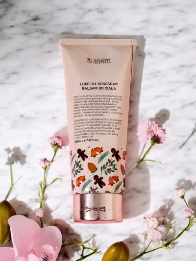 Luxelux Kalėdų kūno balzamas su kokosų kvapu 300 ml