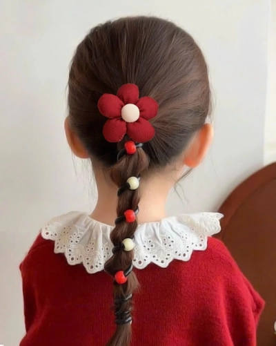Royalfashion Резинка для волос Spring с маленьким цветочком Blossom Coil