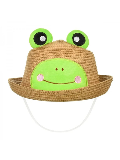 Royalfashion Vaikiška šiaudinė kepurė „Froggy Shade Hat“