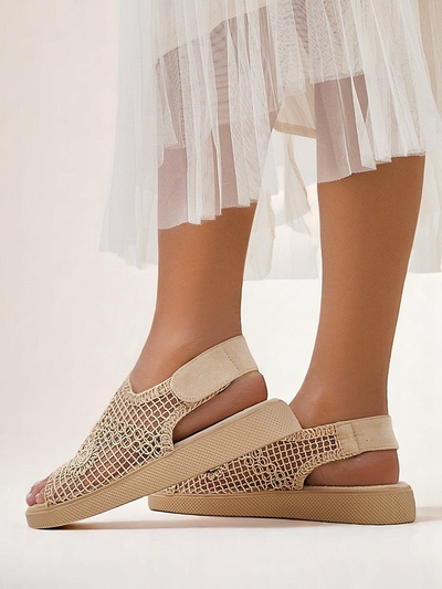 Royalfashion Женские ажурные сандалии с верхом Levay