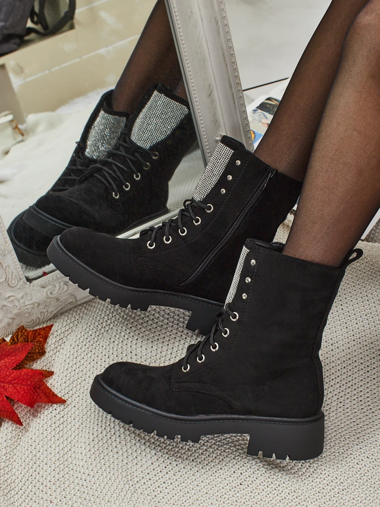 Eko zomšiniai moteriški aulinukai suvarstomi Ferlyne