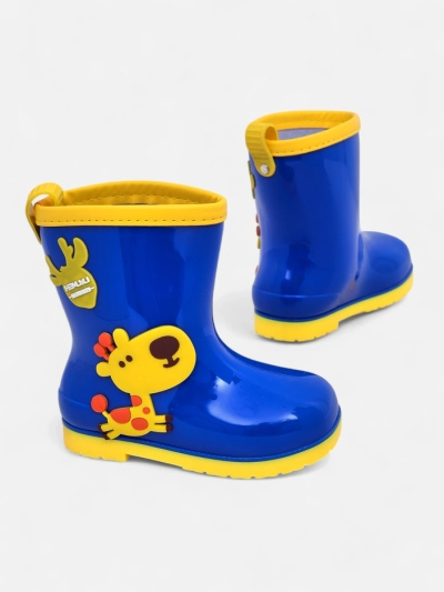 Резиновые сапоги Royalfashion с патчами Good Time