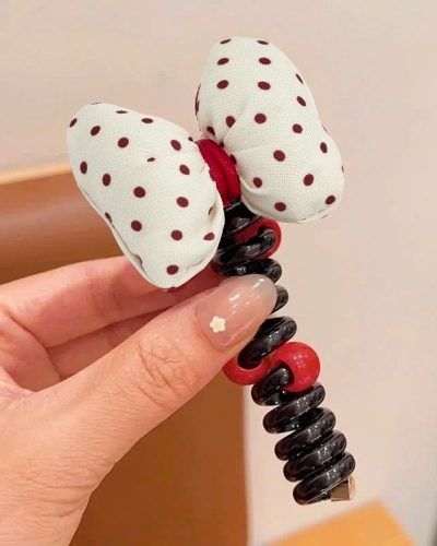 Royalfashion Резинка для волос с лентой-спиралью