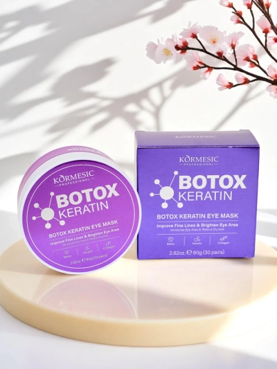 БОТОКС КЕРАТИН патчи под глаза – разглаживающие и осветляющие