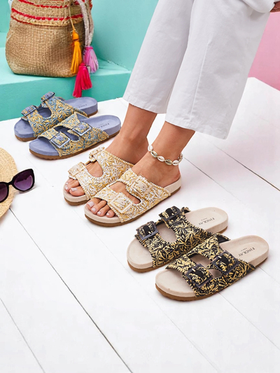 Royalfashion Женские сандалии с пряжками Samorra