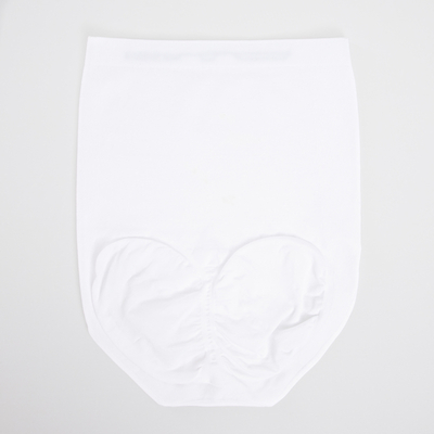 Белые женские корректирующие трусы PLUS SIZE