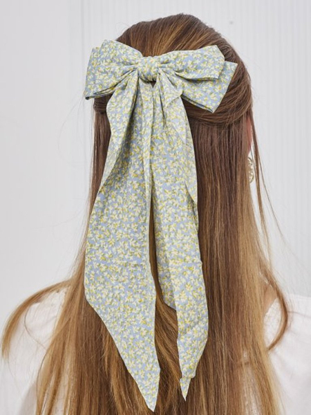 Royalfashion Plaukų segtukas – kaspinėlis su gėlėmis Miriam