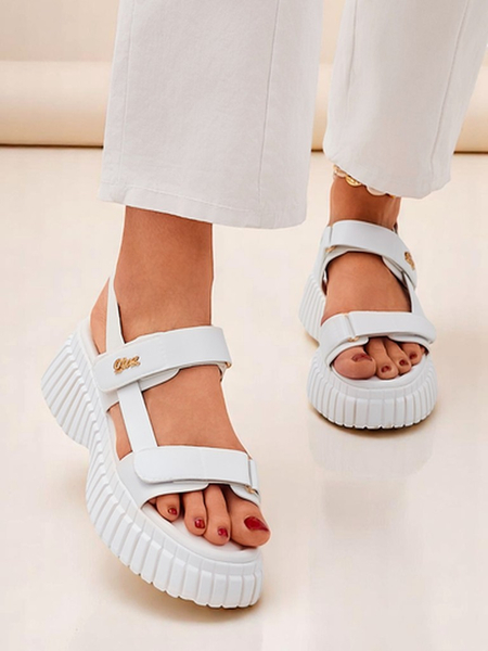 Royalfashion moteriškos basutės su storesniu padu Hortez