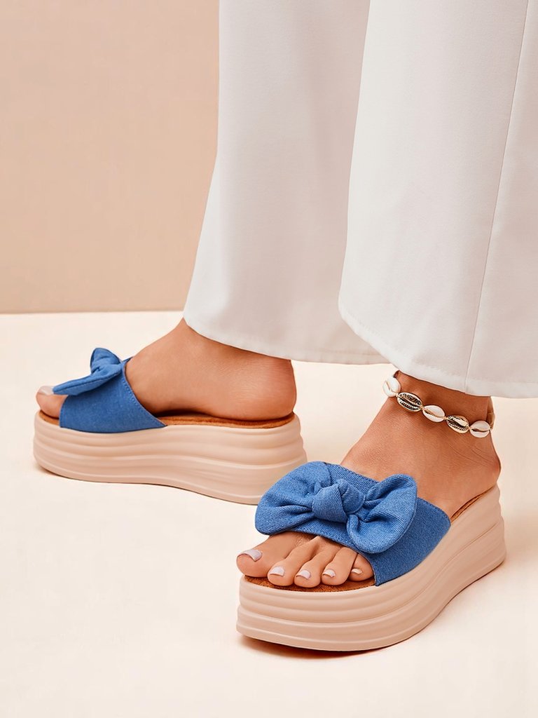 Royalfashion Женские шлепанцы на платформе Givan