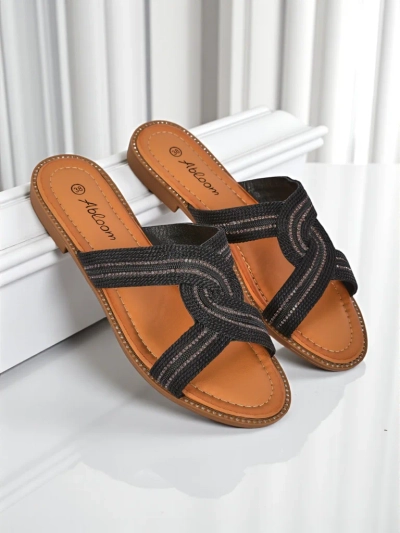 Royalfashion Babskie laczki plecione Woven Breeze
