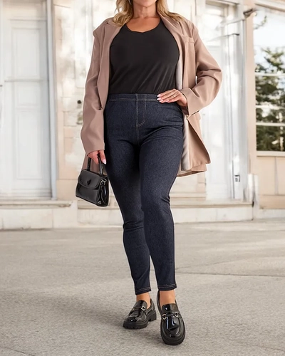 "Royalfashion" Moteriškos treginsai PLUS SIZE kelnės