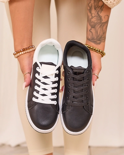 Royalfashion Черная женская спортивная обувь Classic Vibes