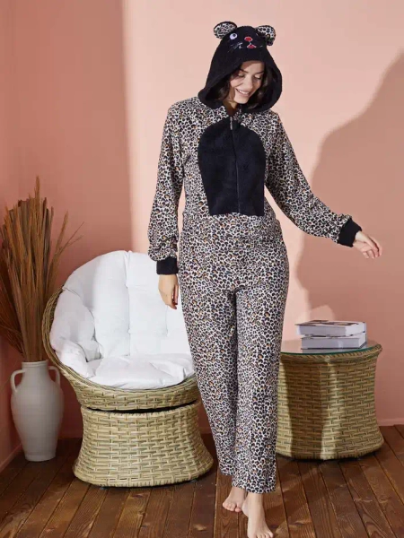 Royalfashion Moteriški vientisi pižamos