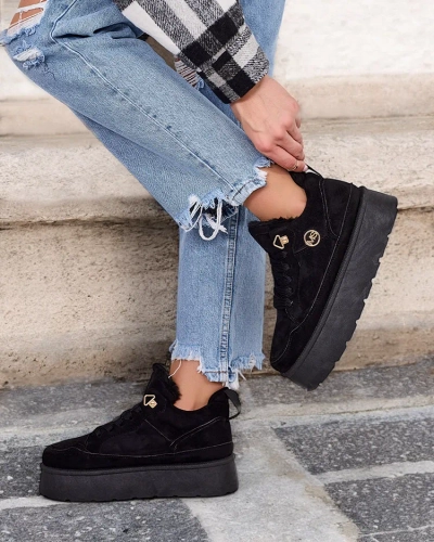 Royalfashion Women's Zoovi Warmed Sneakers