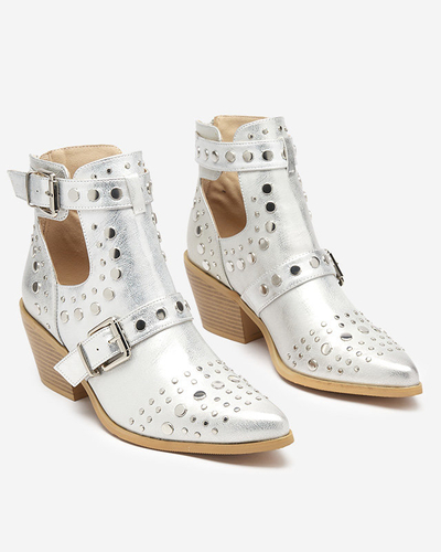 Sidabriniai kulkšnies batai su Farrcy jets - Avalynė