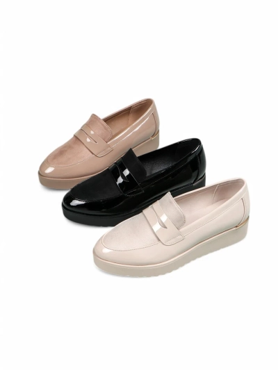 Royalfashion Женские Лакированные Мокасины Afidale