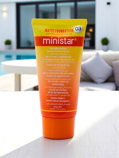MINI STAR Drėkinamasis BB kremas su vitaminu C ir matine apdaila