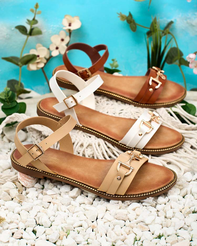 Royalfashion Dekoruoti moteriški sandalai Umbe
