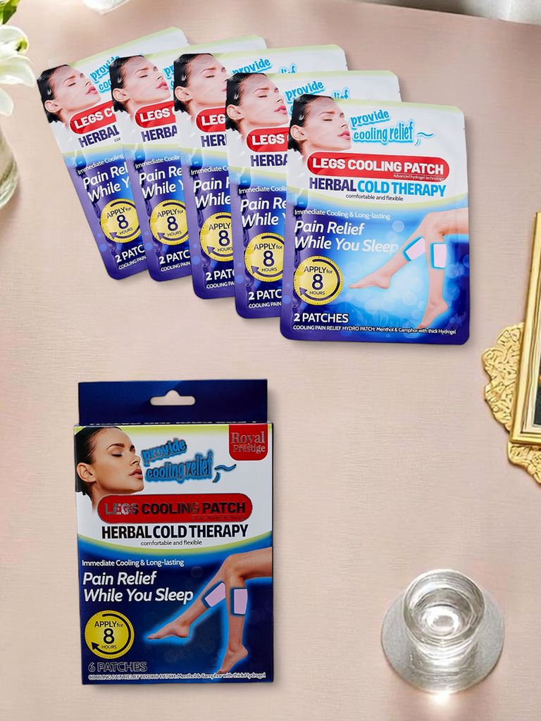 Охлаждающие пластыри для ног для лучшего сна 8Ч (6 шт.)
