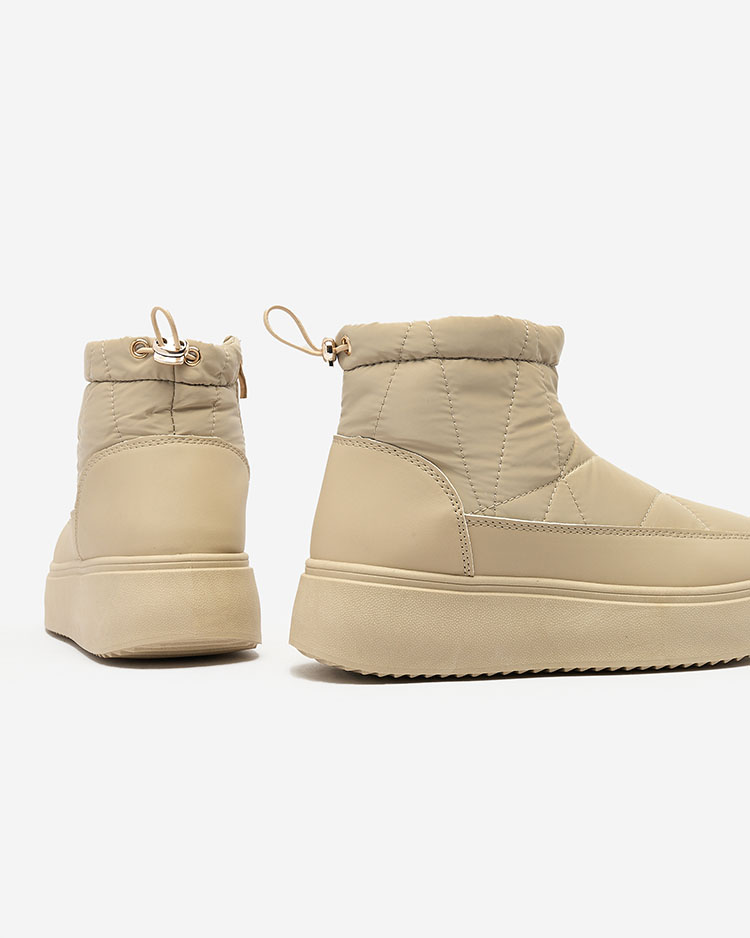 Royalfashion Женские сапоги-скороходы светло-коричневого цвета Armeda